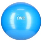 GB10 65CM BLUE GYM BALL 10 PIŁKA GIMNASTYCZNA ONE FITNESS