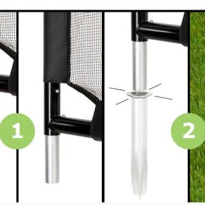 Bramka do piłki nożnej Exit Coppa 220x170 cm - obrazek 5