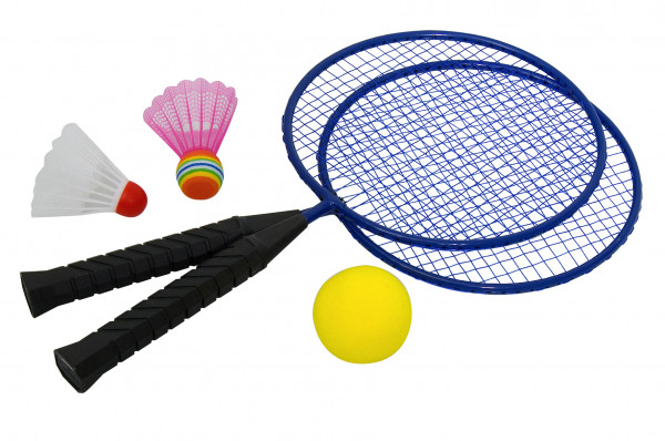 Zestaw do badmintona HUDORA: rakietki + 2 lotki + piłka