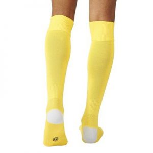 Getry ADIDAS Milano Team Sock żółte nylonowe AJ5909 - obrazek 3