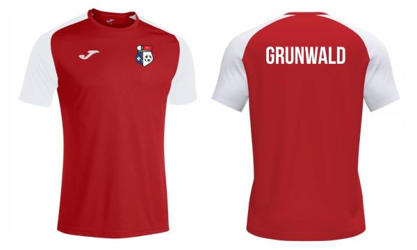 SPORT-RES - koszulki czerwone z białymi rękawkami SP GRUNWALD - 06.2026